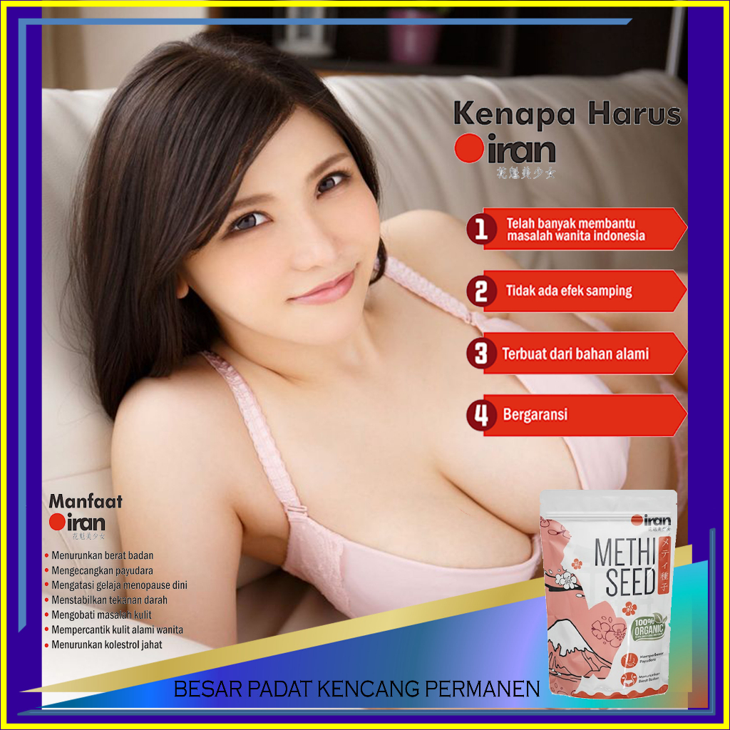 Pembesar Payudara Ampuh Permanen Orian Methi Seeds Pengencang Payudara Jamu Pengencang Payudara Obat