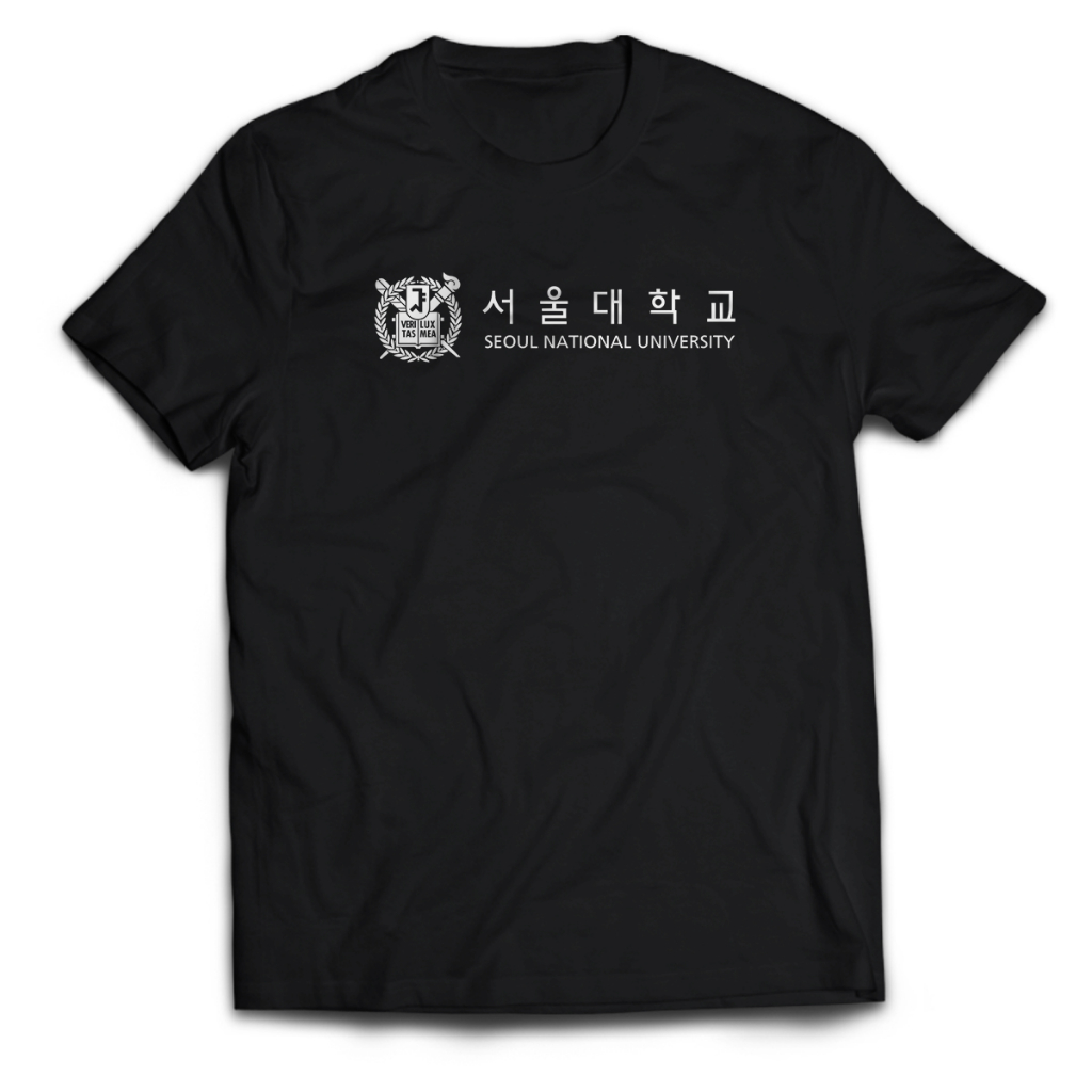 Kaos Pria SEOUL NATIONAL UNIVERSITY Dewasa Baju Atasan Unisex PakeKaos