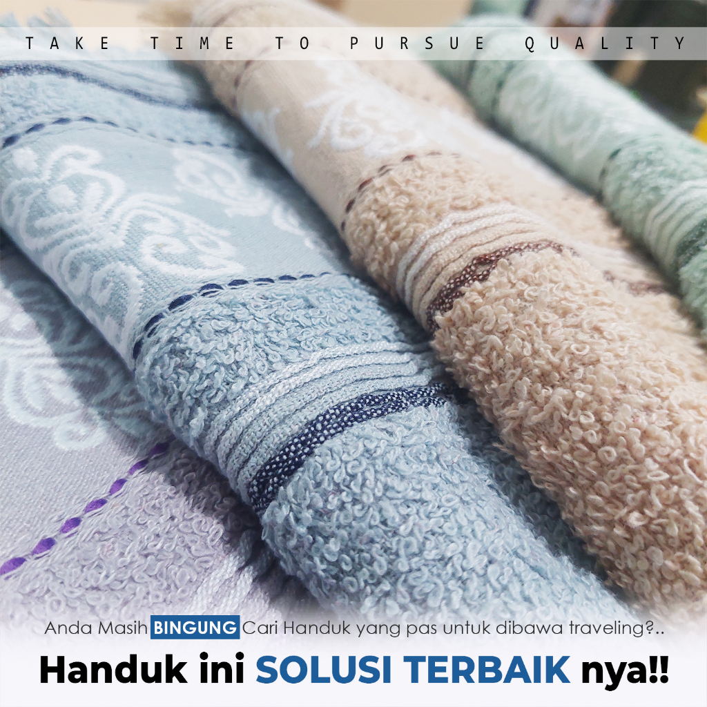 Handuk Mandi Katun Tebal Premium Motif Embos Size 70x140cm High Quality Daya Serap Tinggi Perlengkapan Mandi Rumah Tangga Import - J3A4 - 88BlanketStore