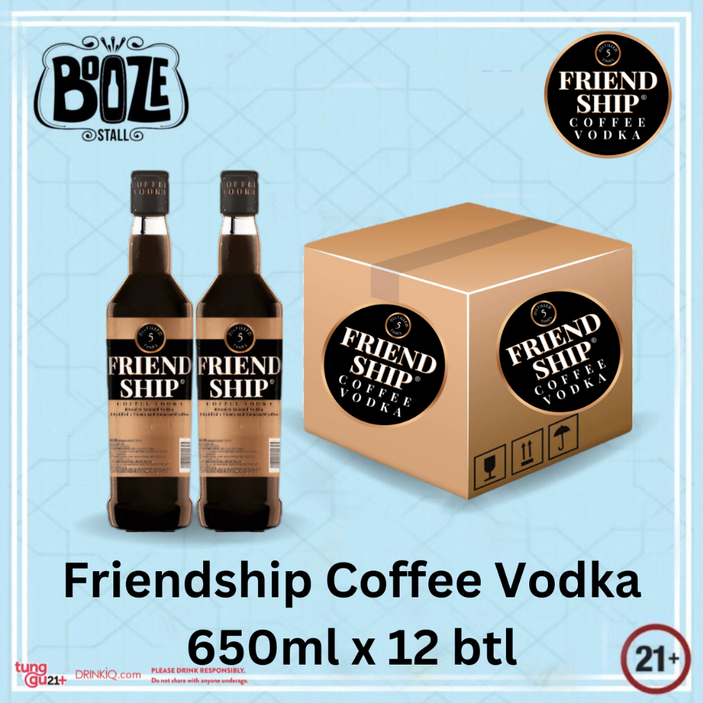 Friendship Coffee Vodka 650ml x 12 btl (Satu Karton)