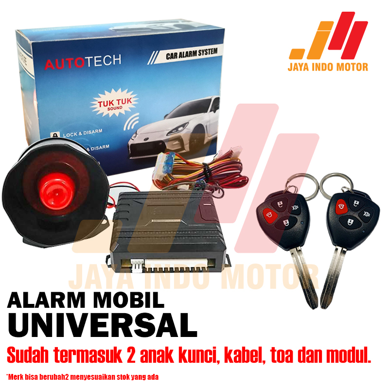 Kunci alarm mobil kunci remot tuk tuk