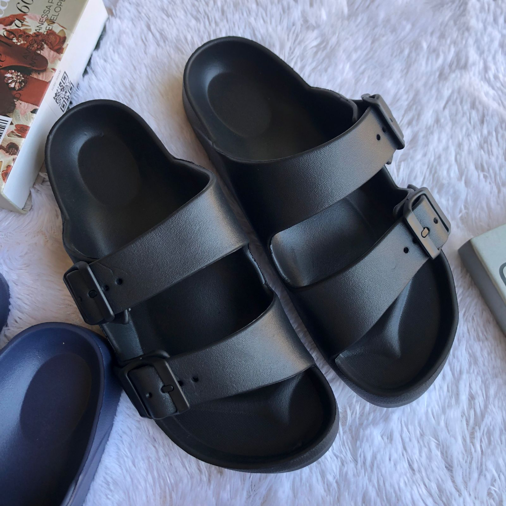 Sandal Pria Strap Aneka Warna Keren Sendal Pria Slop Gesper No Box