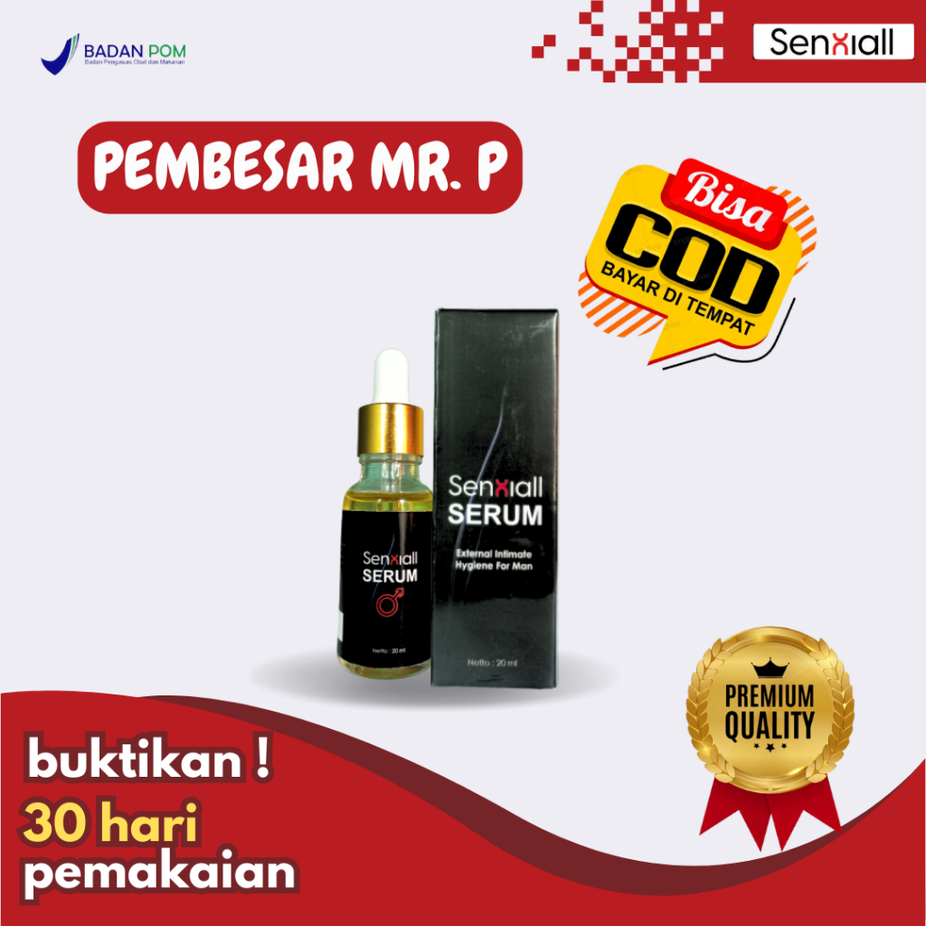 minyak SERUM SENXIALL lintah hitam papua asli 100% minyak pembesar penis obat pembesar kelamin pria 
