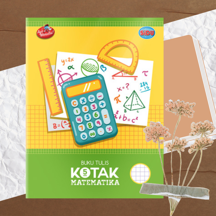 

(1 pcs) SIDU BUKU TULIS KOTAK KECIL 5 MM ISI 38 LEMBAR