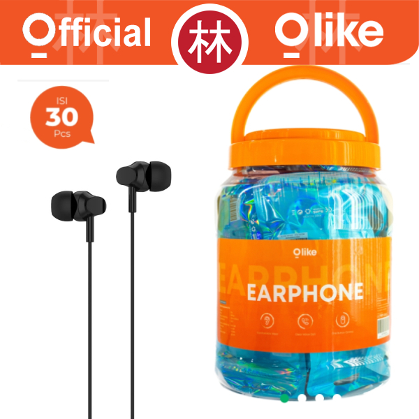 Olike E10 Wired Earphone 3.5MM Mic Noise Reduction Clear Voice TOPLES