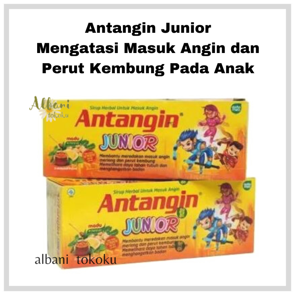 

Antangin Khusus Anak Isi 5 Sachet - Memelihara Daya Tahan Tubuh - Meredakan Perut Kembung dan Masuk Angin