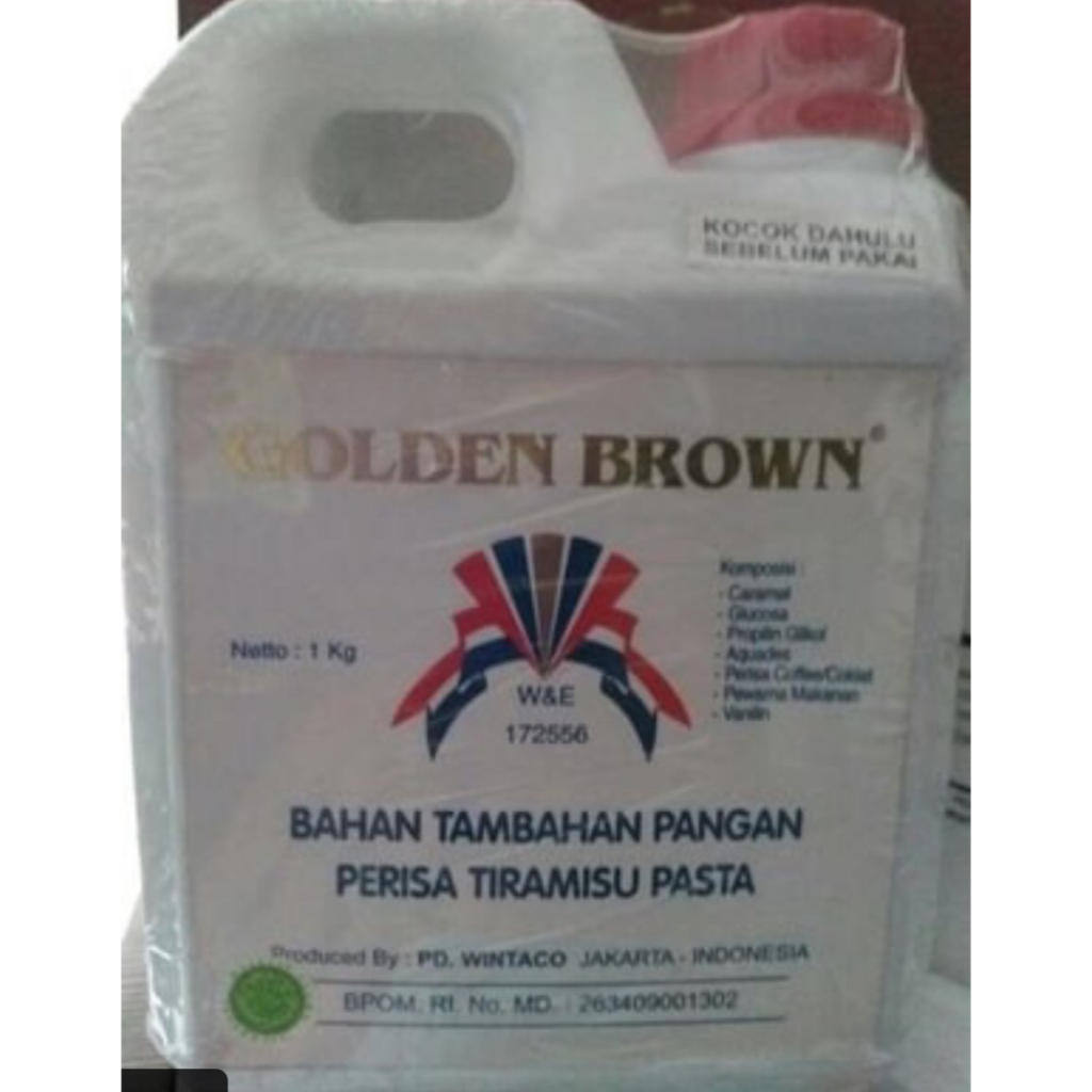 Golden Brown Perisa Tiramisu Pasta 1kg