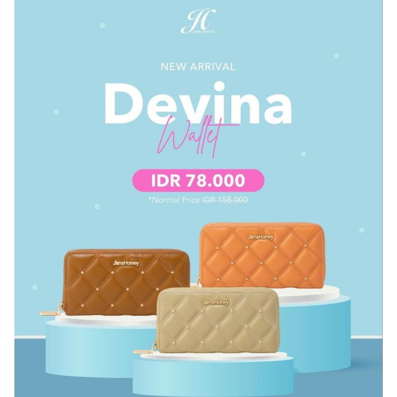 JIMS HONEY DEVINA WALLET + Free Exclusive Box