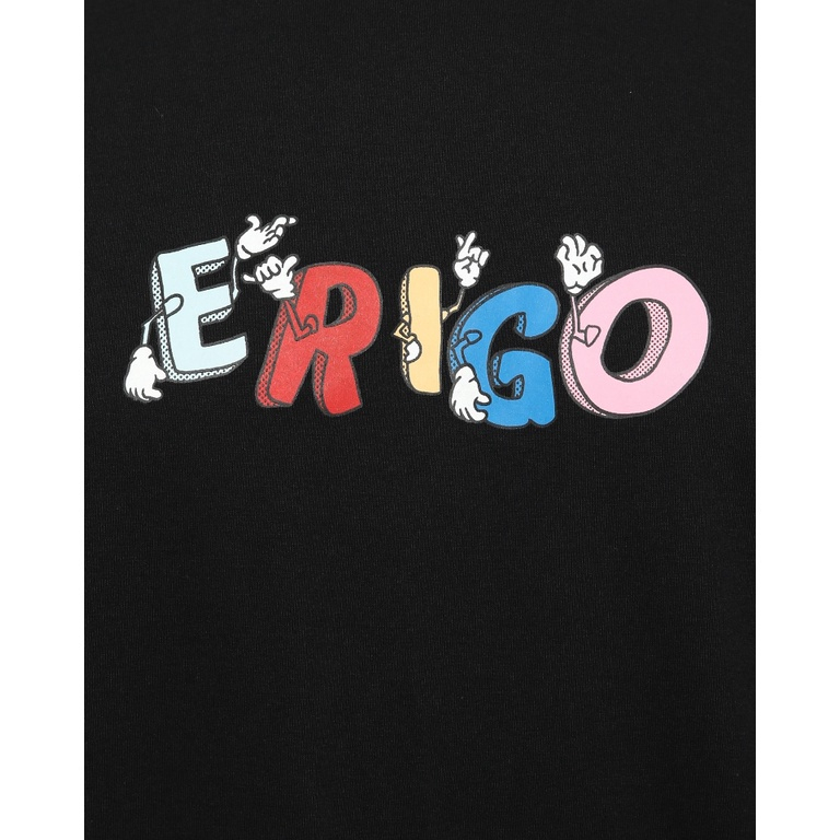 Kaos Erigo T-Shirt Vintage Gang Black Unisex Kaos DistroTshirt  Kaos Pria/Wanita