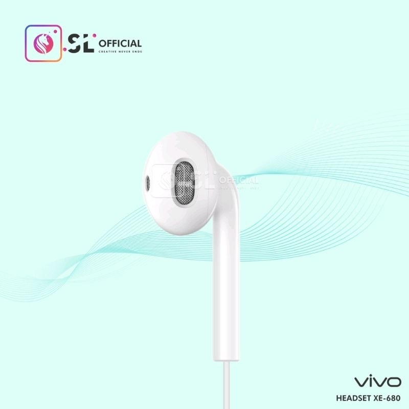 Headset Vivo XE100 Original 100%