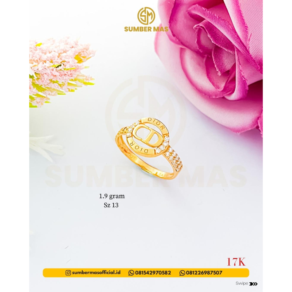 CINCIN FASHION KEKINIAN 17K - SUMBER MAS