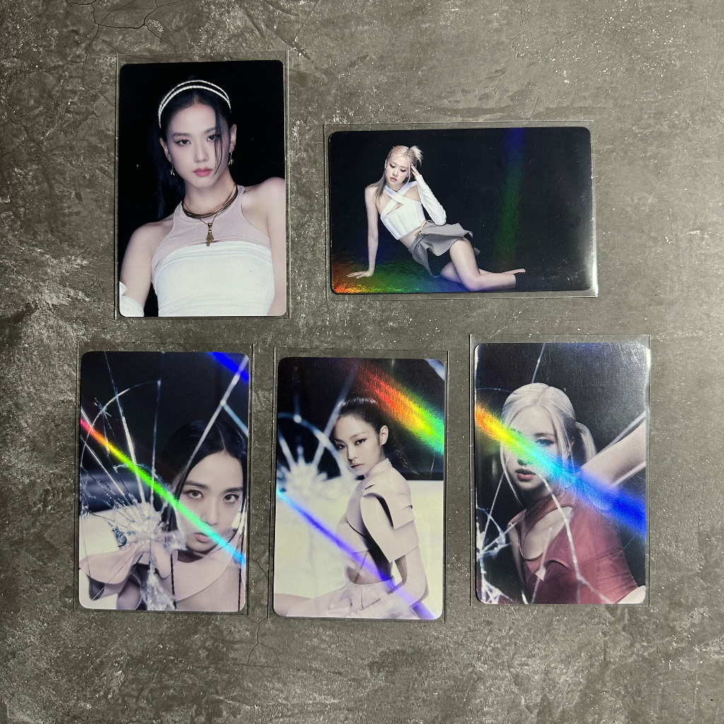 BLACKPINK Born Pink Concept Photocard