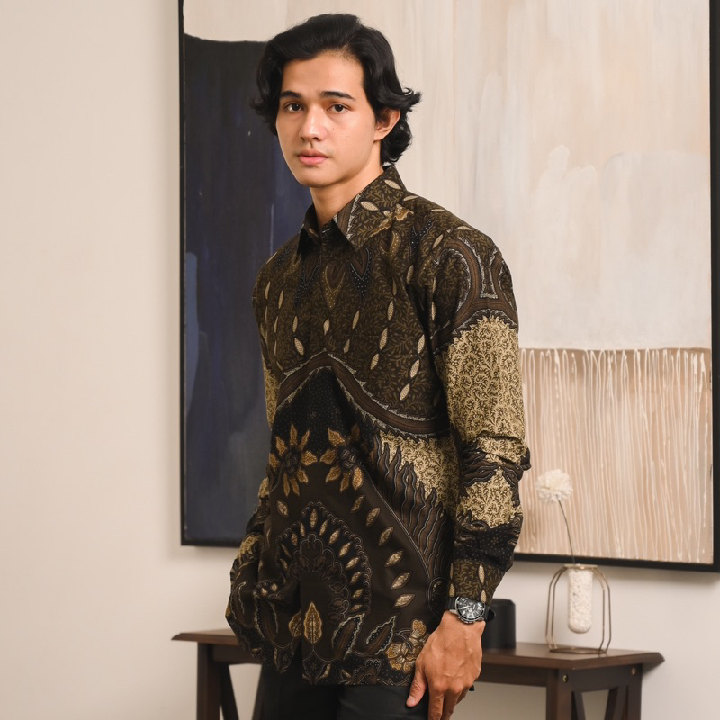 Batik Ayman - RAKSA ARMY | Kemeja Batik Pria Katun Solo Halus