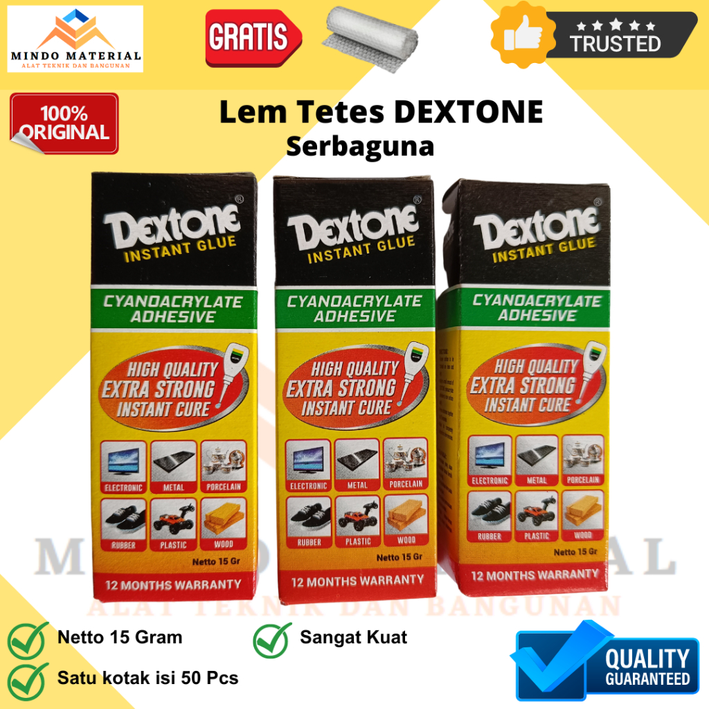 

Lem Tetes DEXTONE Sangat Kuat