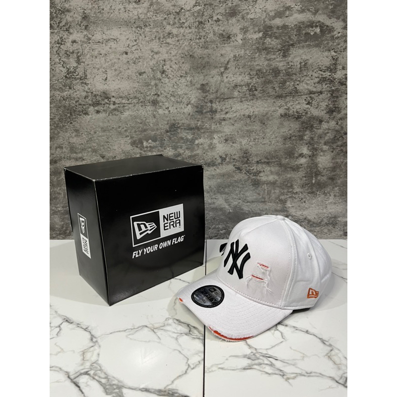 TOPI BASEBALL DEWASA NY NEW YORK RIPPED SOBEK NEW ERA TOPI IMP0RT PREMIUM