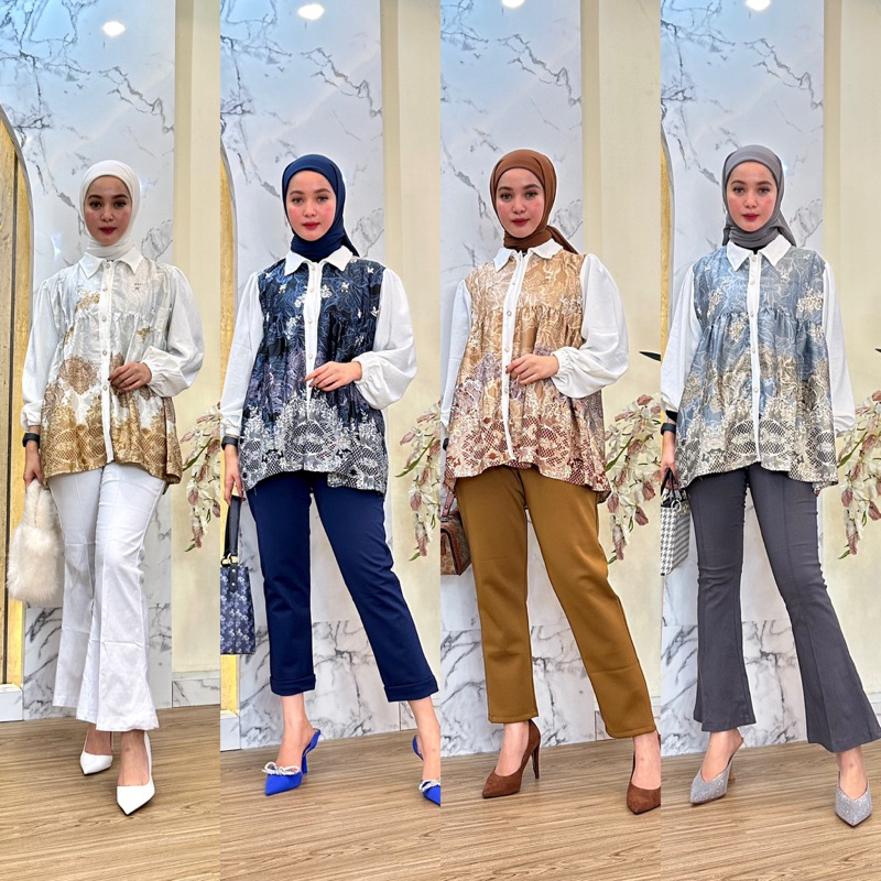 B1953 // B1893 // B2069 // B2070 blouse mote shantel