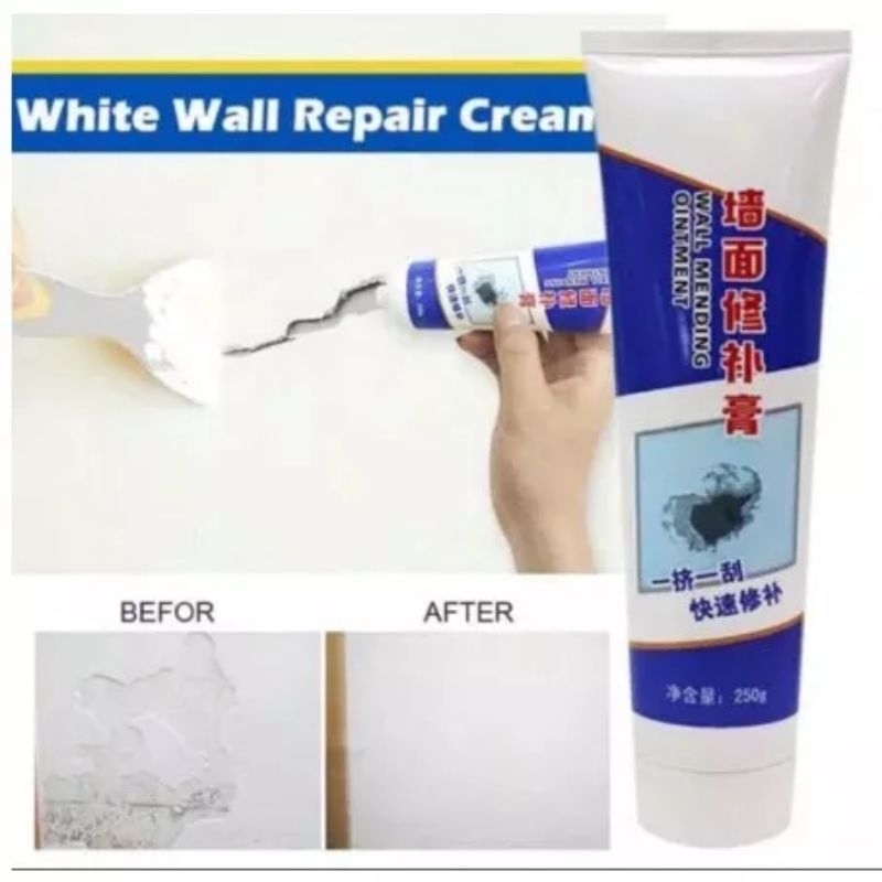 MAGIC WALL REPAIR Cream Dempul Penambal Dinding Anti Air Wall Repair Cream Water Proof