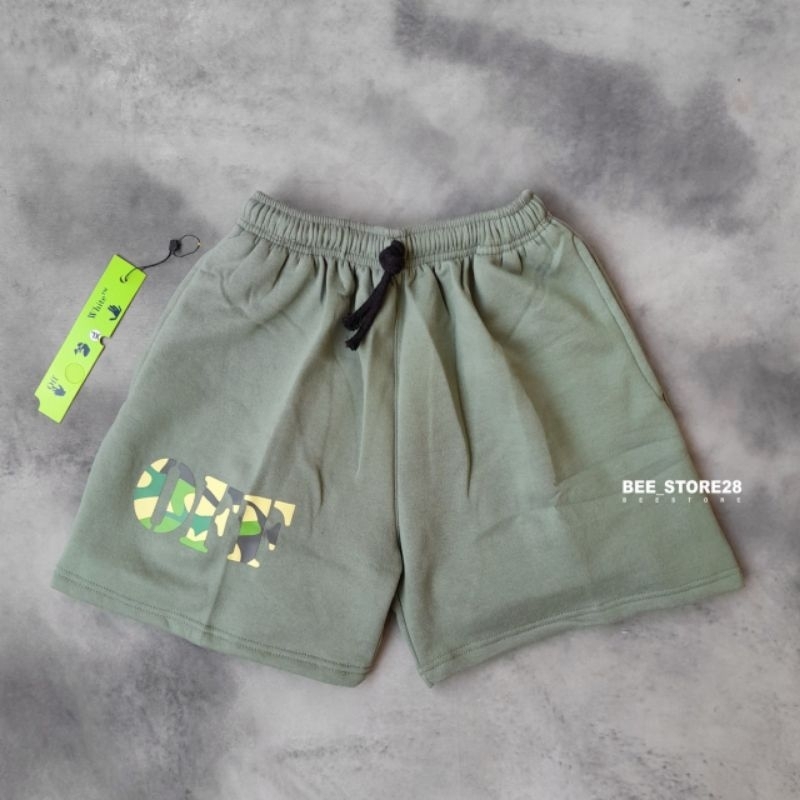 CELANA PENDEK / SHORT PANTS OFF WHITE X TOM AND JERRY &amp; NIKE