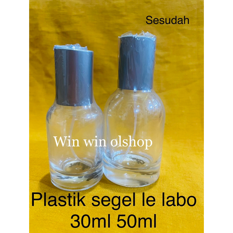 plastik segel le Labo 30ml 50ml / plastik segel botol parfum