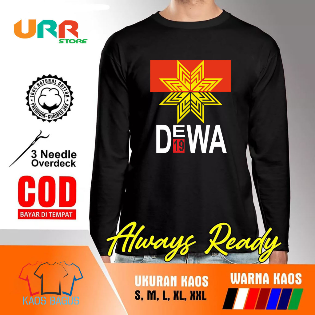 KAOS LENGAN PANJANG DEWA 19 LASKAR CINTA BAJU TSHIRT BALADEWA