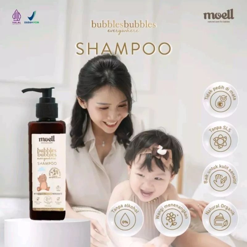 MOELL SHAMPOO FOR BABY | MOELL NATURAL CARE FOR BABIES