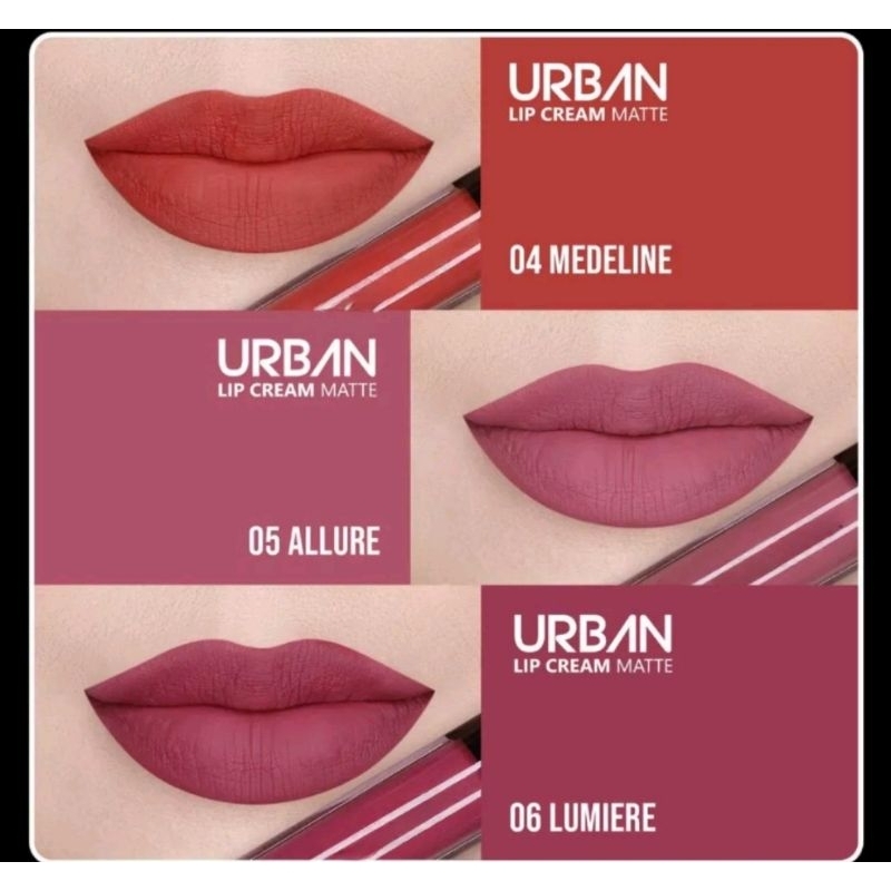 ZENCOLOR URBAN MATTE LIPCREAM LIPSTICK[12WARNA]