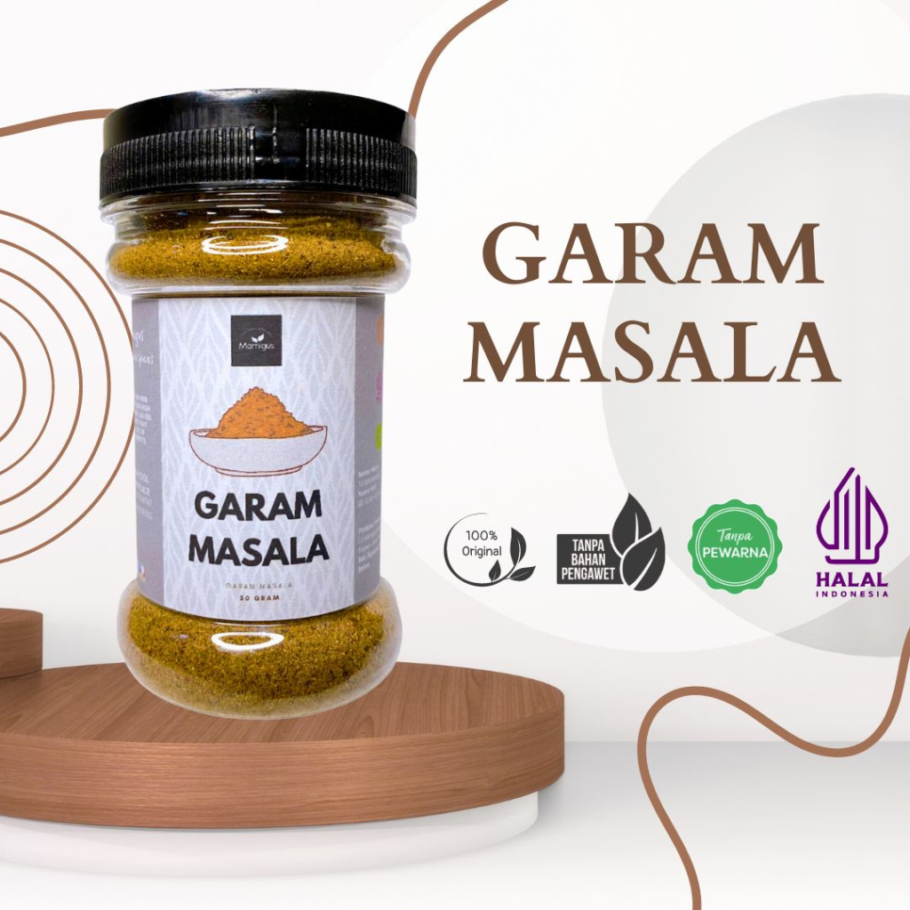 

GARAM MASALA Rempah Dapur dan Bumbu Masak Botol