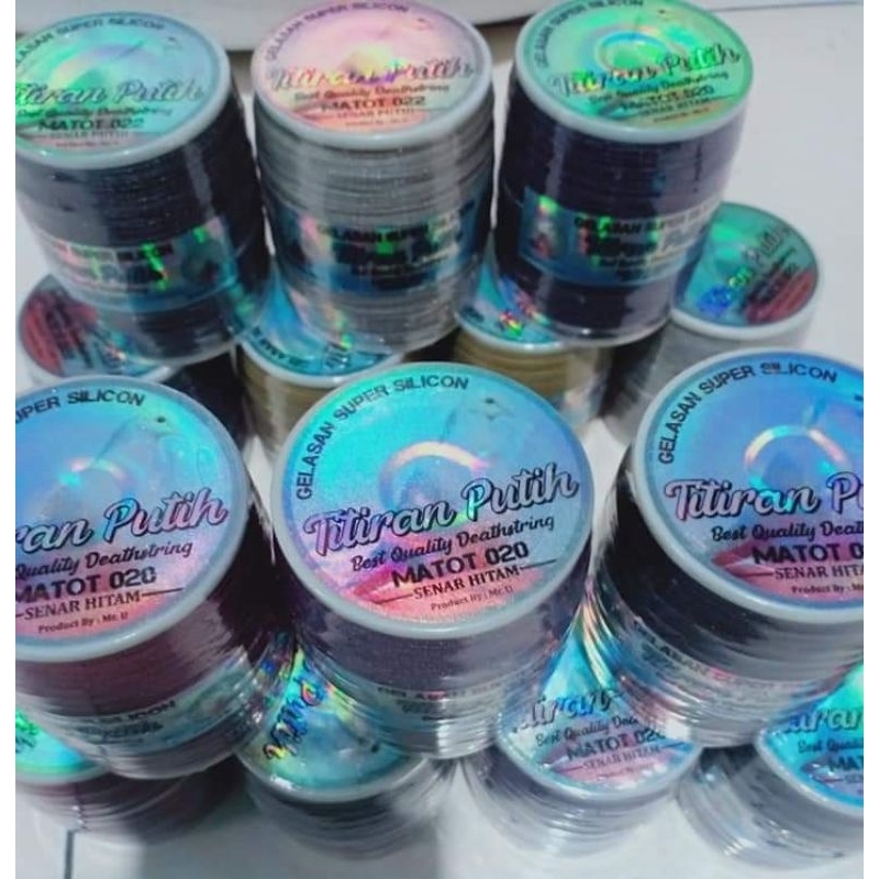 GELASAN TITIRAN PUTIH MATOT HITAM BY MR U 018