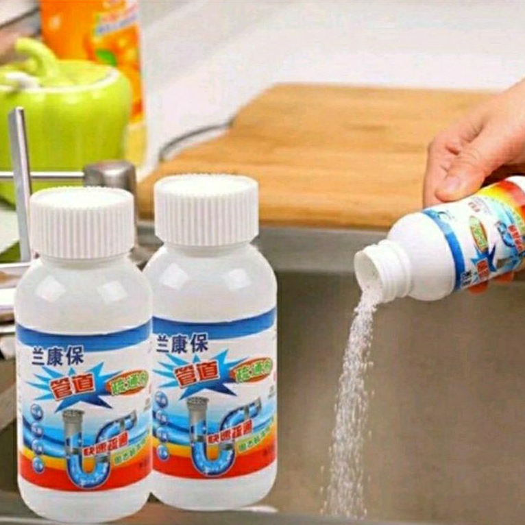 Wild Tornado Serbuk Pembersih Saluran Air Anti Mampet Sumbat Pipa Serbuk Ajaib