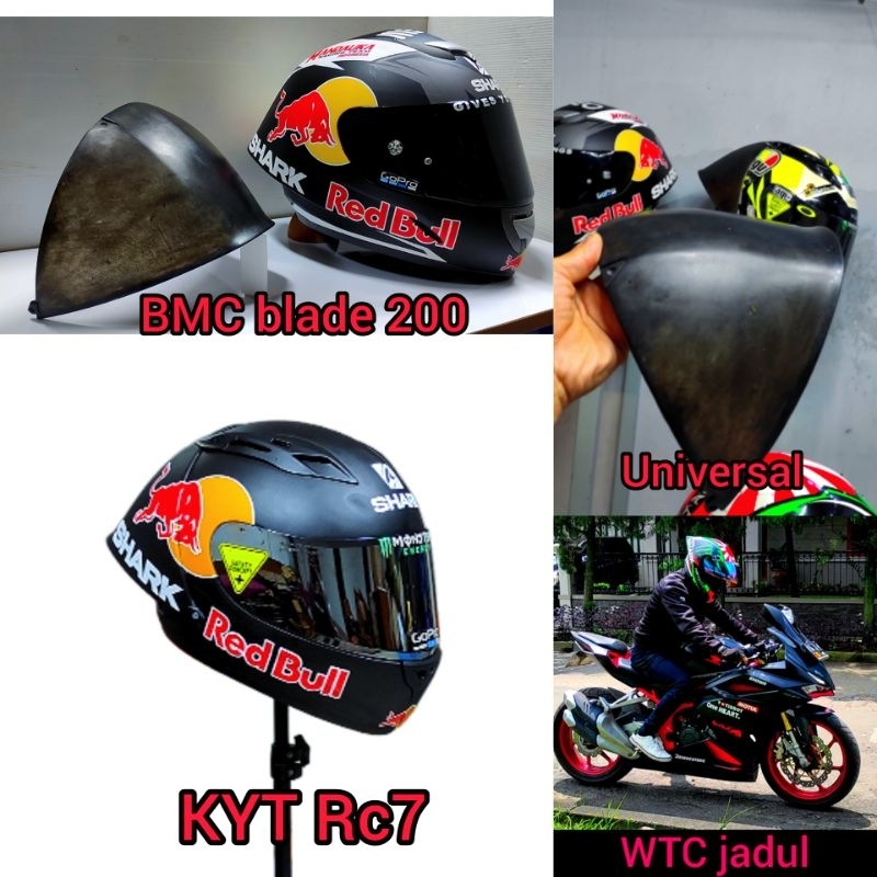 SPOILER ala shark.universal helm-carglos-trx-r-(PNP kyt RC7)bmc