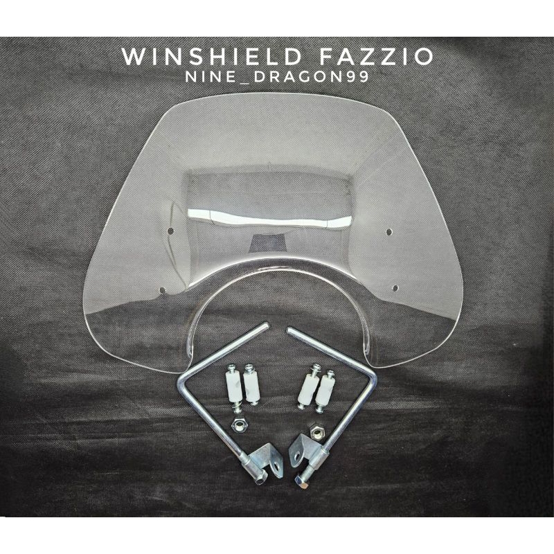 Winshield Fazzio Visor Fazzio Penghalang Pelindung Angin Fazzio