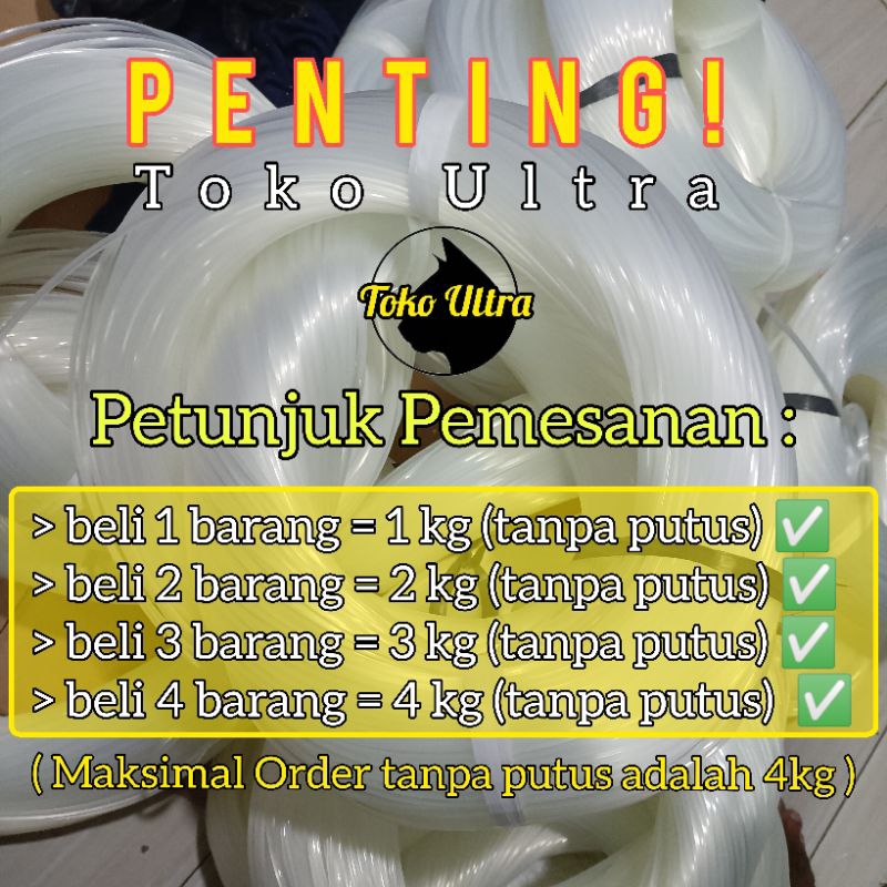 SENAR PANCING KILOAN / SENAR GROSIR / SENAR 3MM / SENAR DONAL / SENAR YOKHA / SENAR 3MM / SENAR 2MM / SENAR 1MM / SENAR 1,5 MM / SENAR POTONG RUMPUT