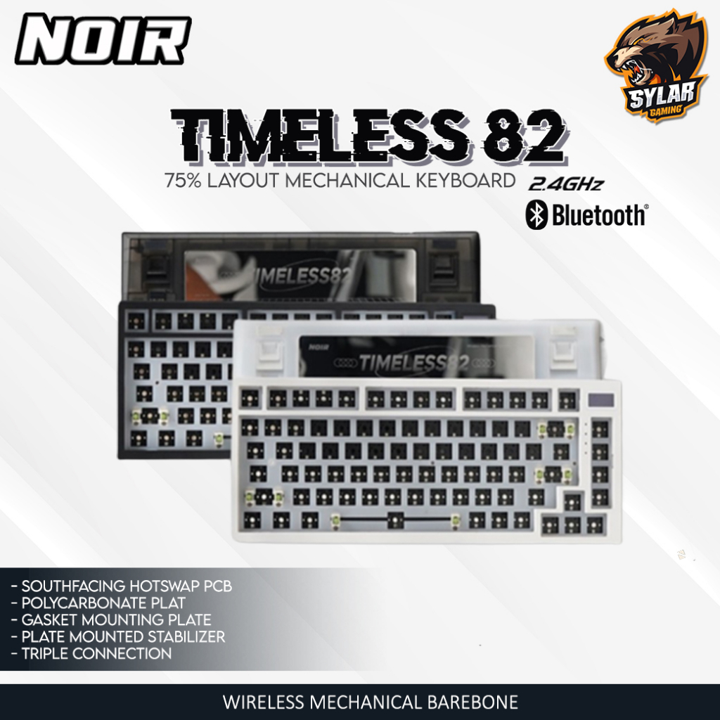 Noir Timeless82 Barebone Wireless Mechanical OLED