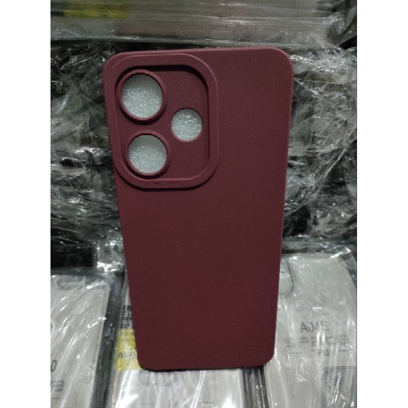 Softcase Infinix Hot 30i Silikon Casing Case Macaron Pelindung Pro Camera