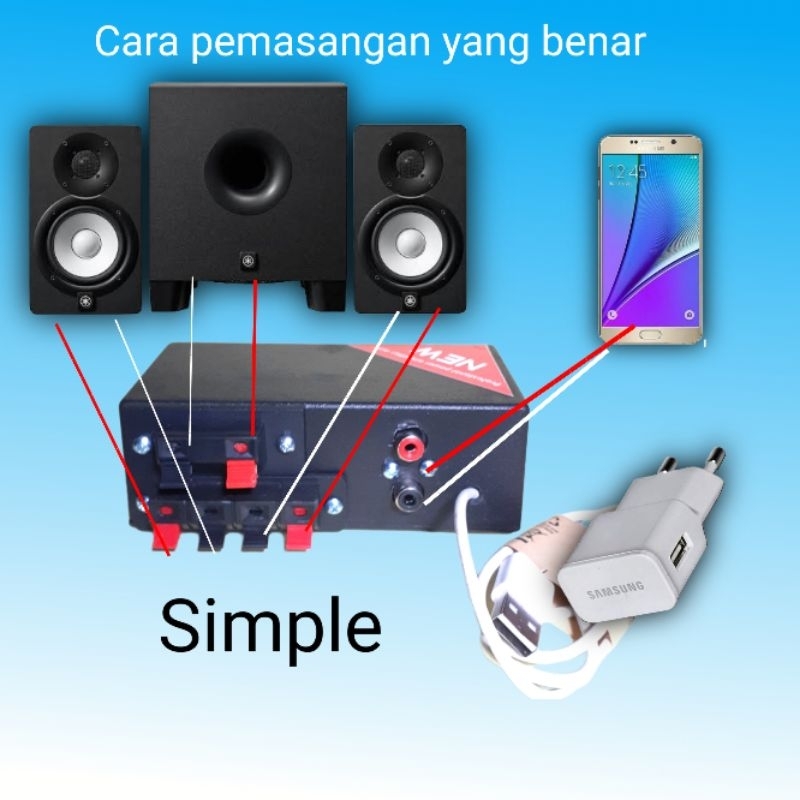 POWER AMPLIFIER MINI SUPER BASS