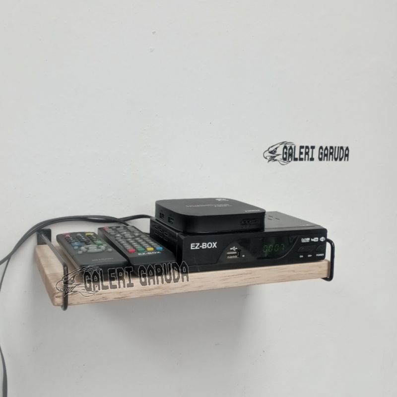 Rak STB , Rak Ambalan Single , Rak Set Top Box , Rak Router ,Rak Android TV Box