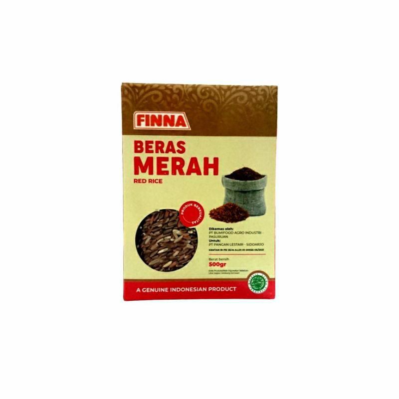 

Finna Beras Merah 500gr