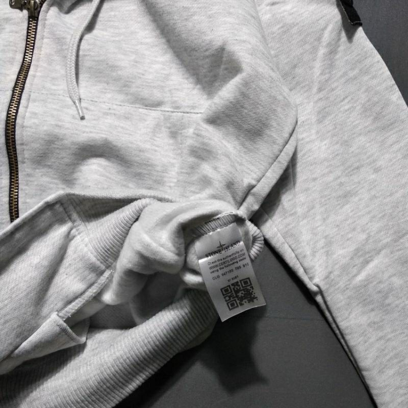 ZIPPER HOODIE STONE ISLAND PREMIUM