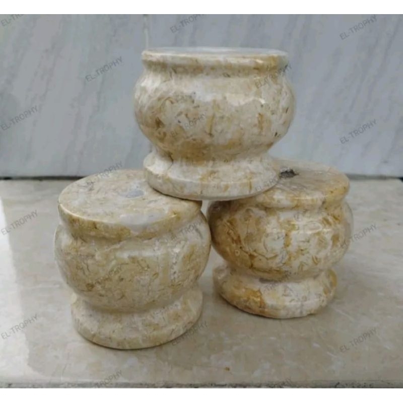 MARMER GUCI ONYX 5CM UTK BADAN TROPHY / PIALA  (minimal beli 3)