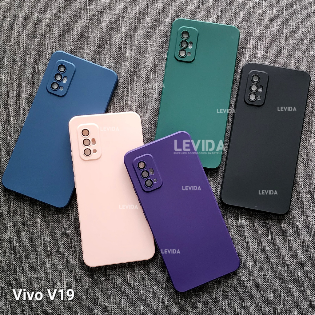 Vivo V19 Vivo V20 Vivo V20 Se Vivo V21 4g Case Macaron Lens Protect Camera Macaron Square edge Vivo 