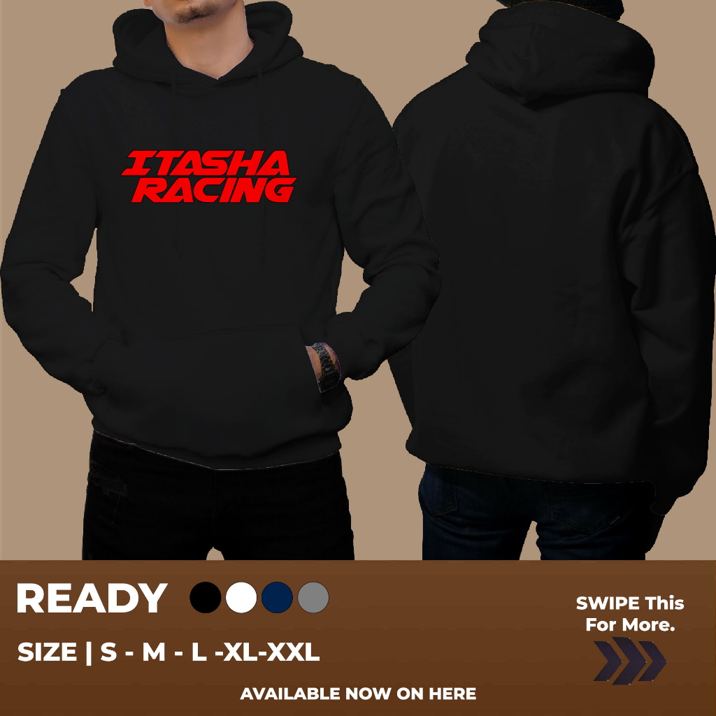 HOODIE Itasha Racing KEREN BANGET UNTUK PRIA