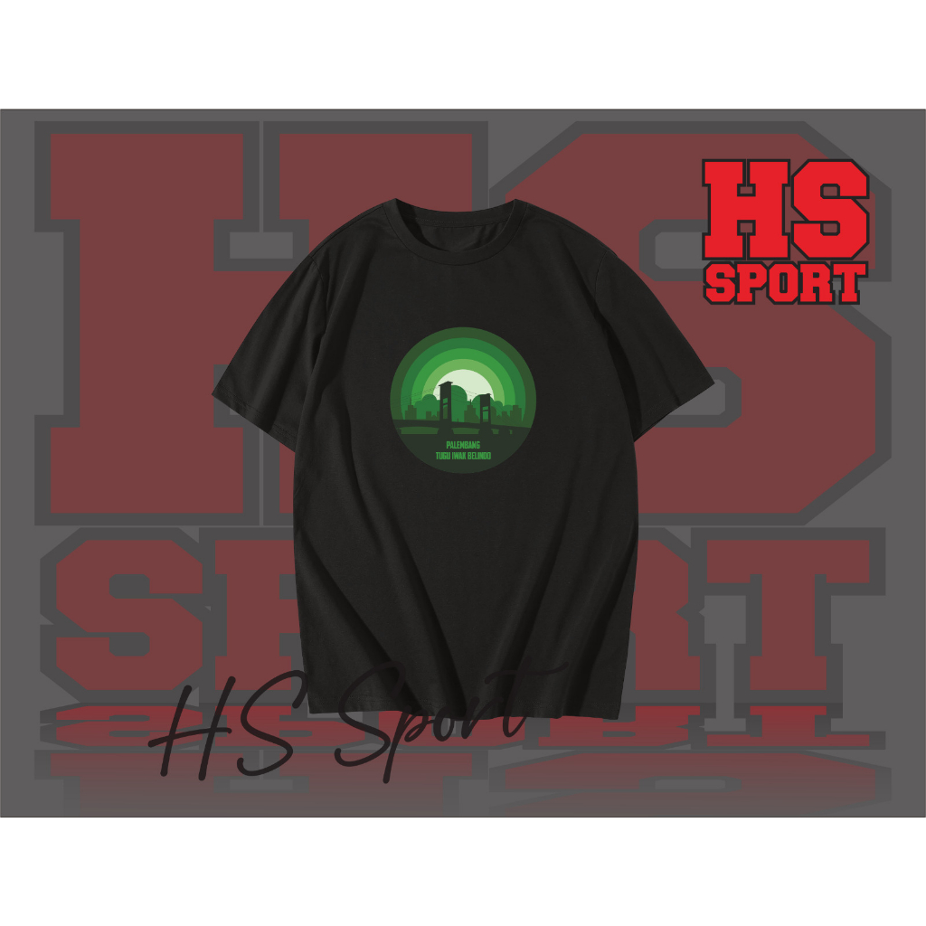 KAOS PALEMBANG - BAJU PALEMBANG - OLEH - OLEH PALEMBANG - SOUVENIR PALEMBANG TYPE 8