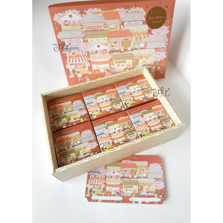 

(DUS CHINATOWN MOONCAKE 6-BESAR)mid autumn festival kue bulan{10set}