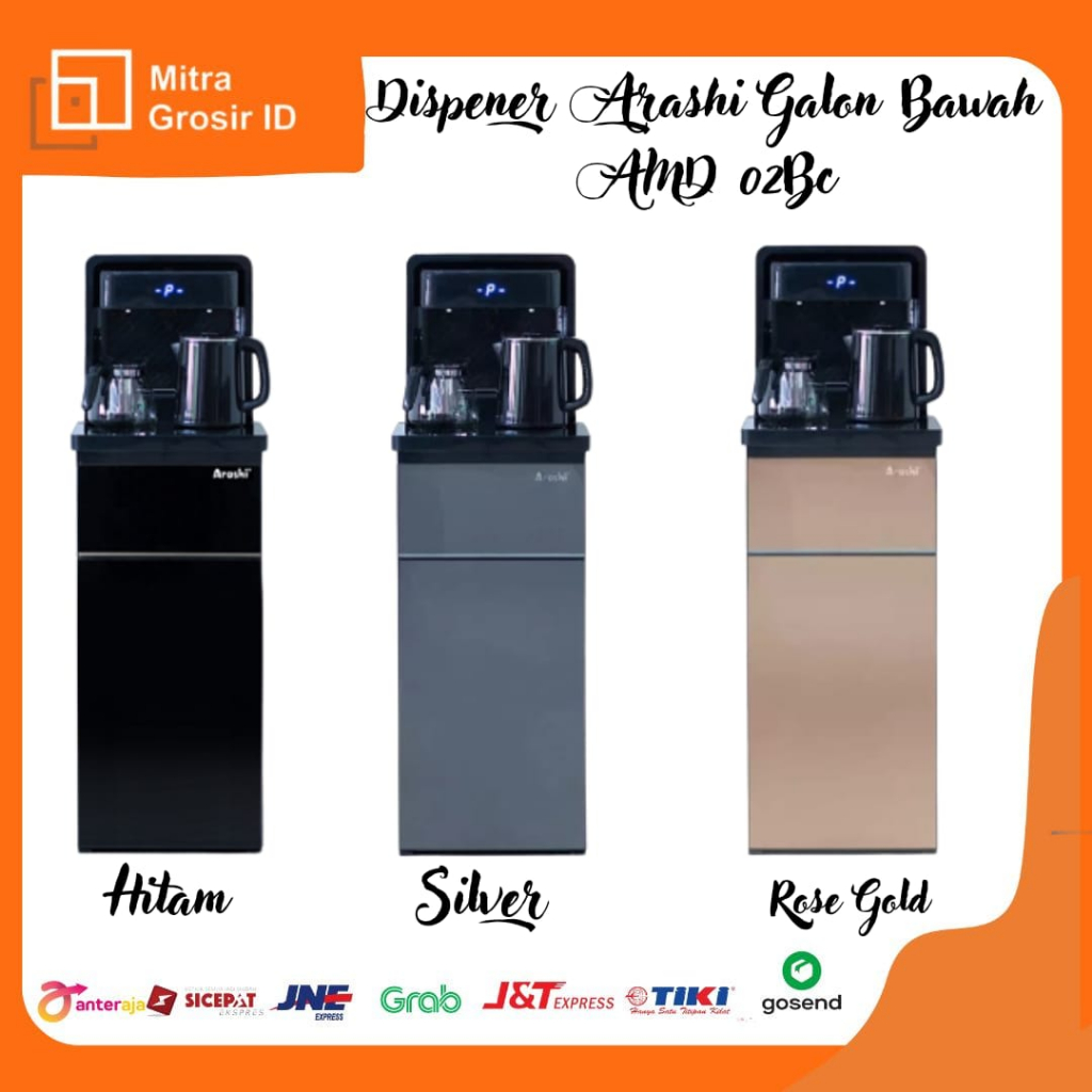 DISPENSER ARASHI GALON BAWAH 02BC PANAS DINGIN HANGAT