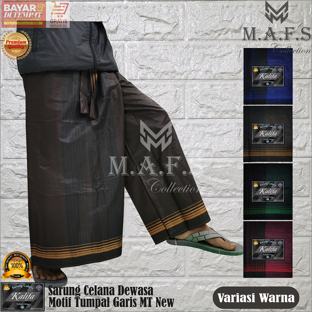 SARUNG CELANA DEWASA &amp; DEWASA JUMBO MOTIF KOTAK TUMPAL NEW