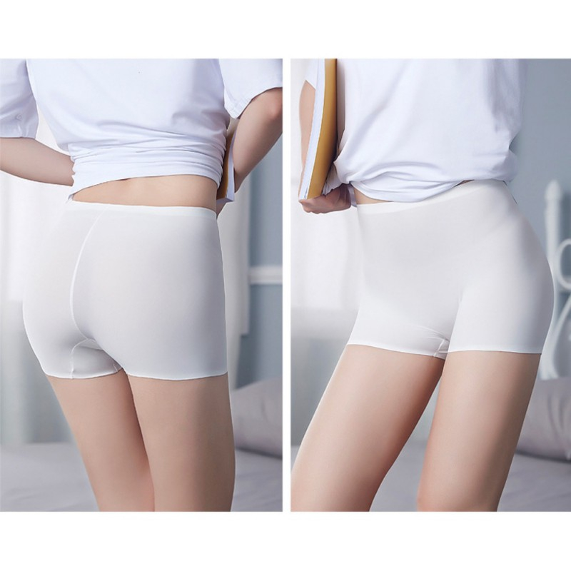 MMM Celana Dalam Ketat Yoga Gym Celana Pendek Wanita 6834 Boxer Wanita Pakaian Dalam Short Seamless Murah Import