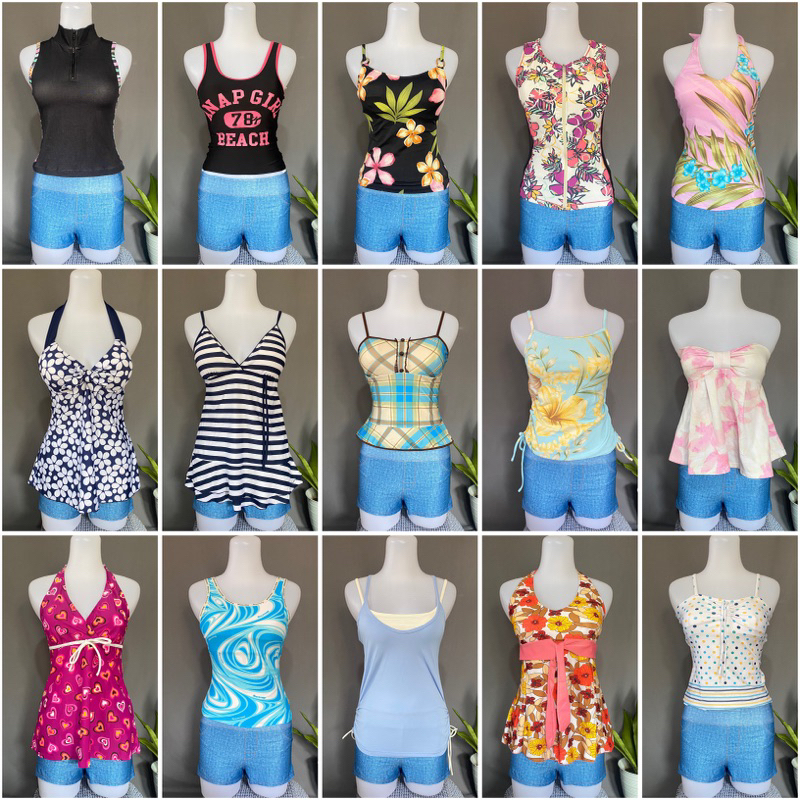 ATASAN RENANG WANITA / TANKTOP RENANG / BAJU RENANG WANITA / TANKTOP KOLAM RENANG / SWIMSUIT / BAJU RENANG WANITA / BAJU PANTAI WANITA /