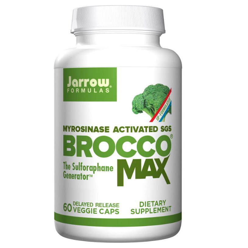 BroccoMax 60 Veggie Caps Ekstrak Biji Brokoli Multivitamin Kesehatan Liver Hati ORI USA