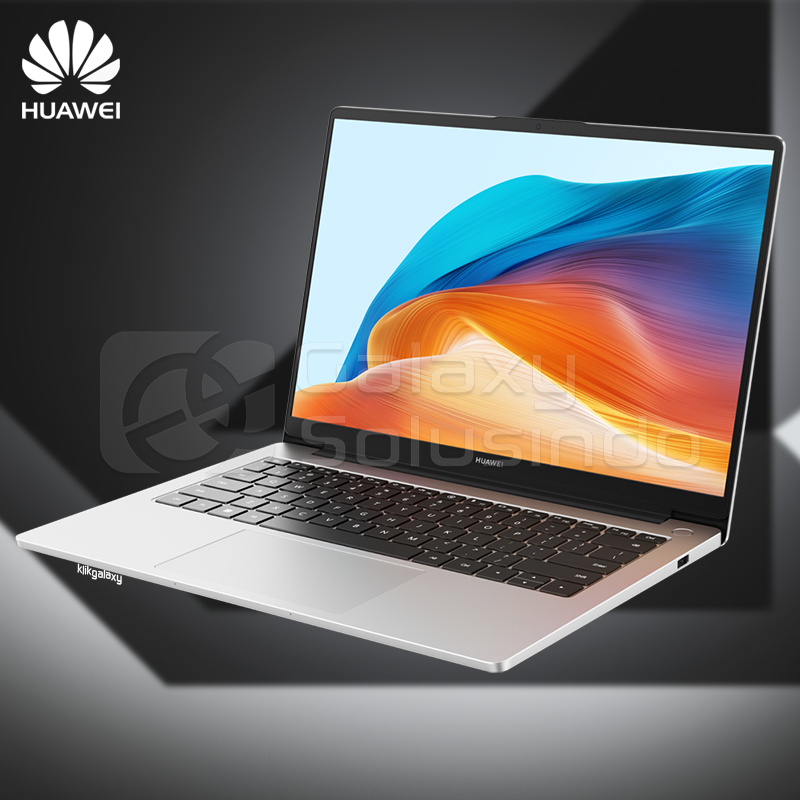 HUAWEI Matebook D14 Core i5 1240P 512GB SSD 8GB RAM Intel Iris Xe Graphics - Silver Notebook