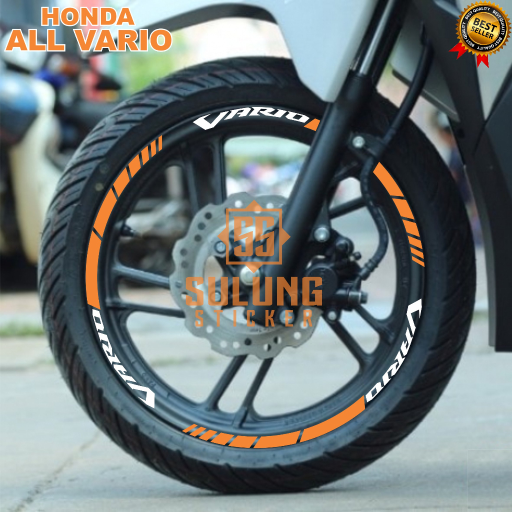 Stiker Lis Velg All Motor Honda Vario Cutting Sticker Termurah Variasi Asesoris Terbaru